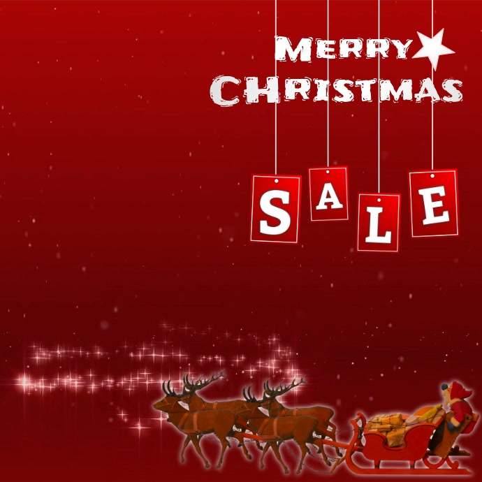 customize this christmas square (1:1) template