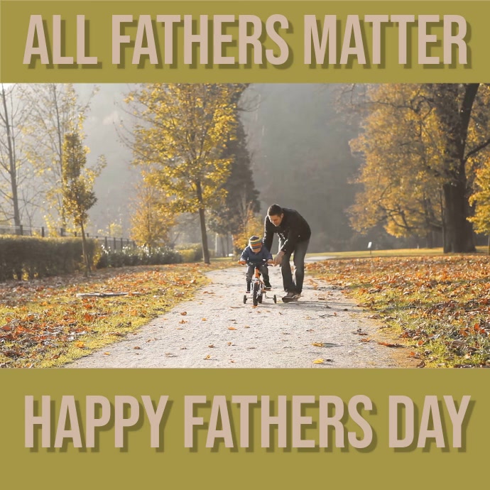 fathers day fathers matter customize this fathers day square