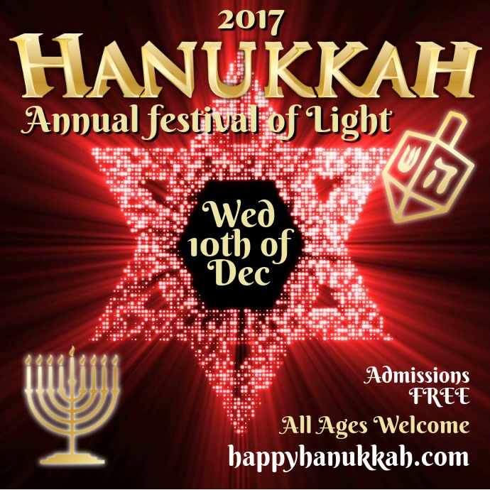 happy hanukkah festival instagram