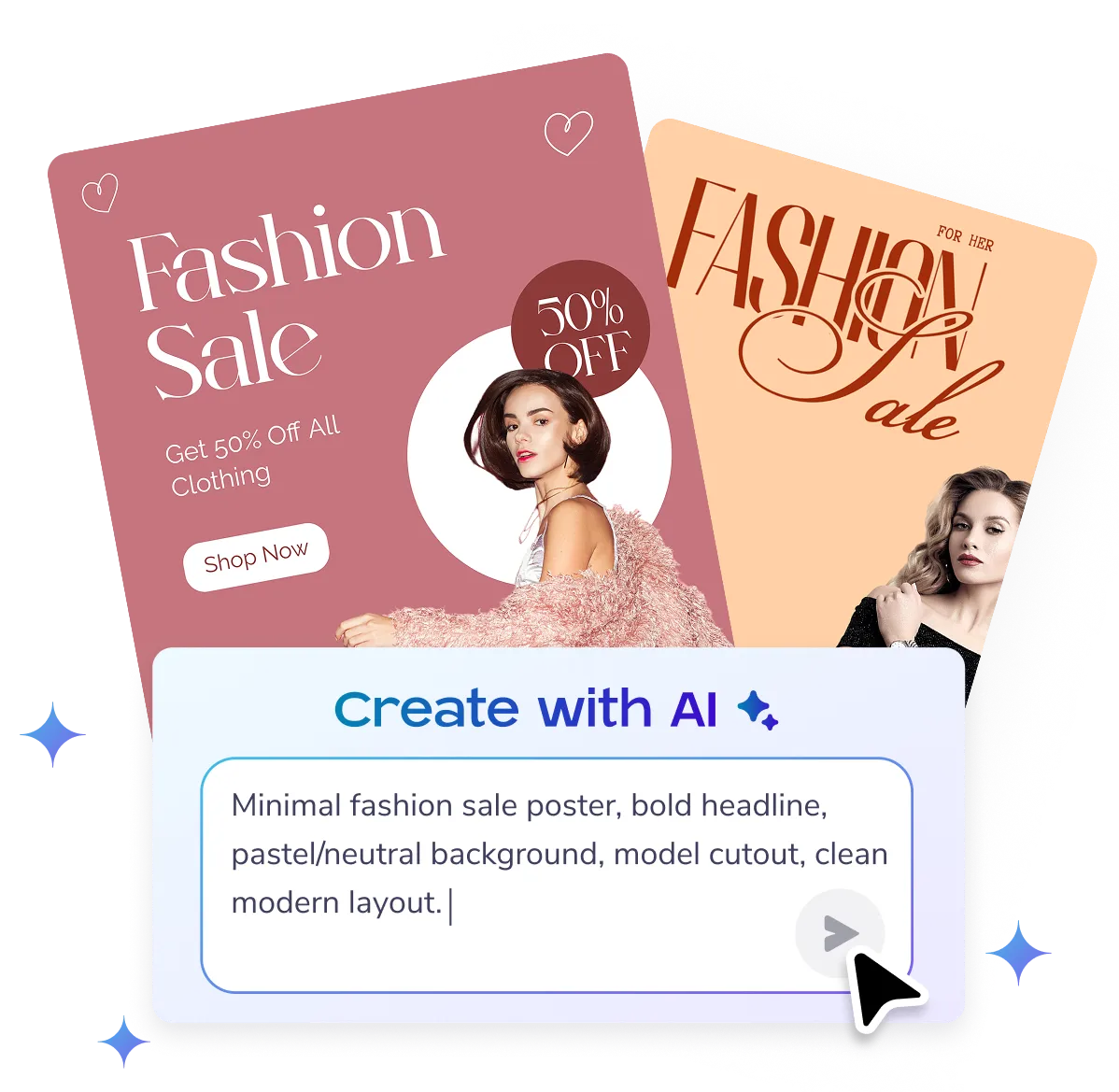 How to use PosterMyWall AI