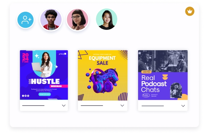 Share resources. Stay consistent.