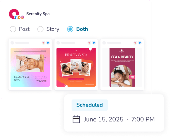 Jadwalkan dan publikasikan secara otomatis sekaligus Jadwalkan dan publikasikan secara otomatis sekaligus