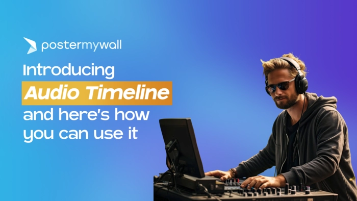 Audio timeline editor