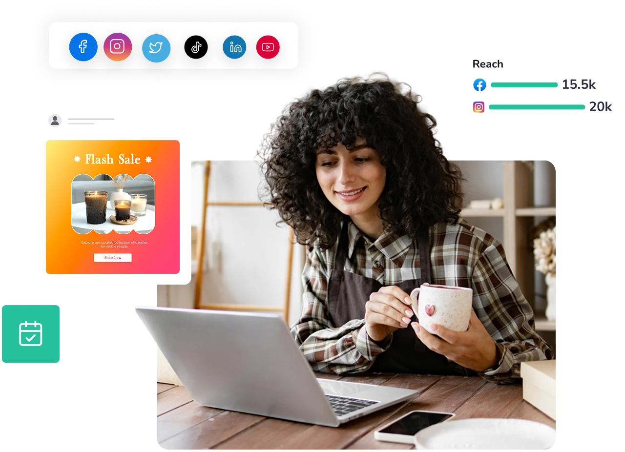 Social media marketing made effortless across every network