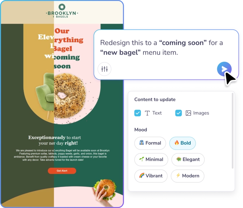 How to use PosterMyWall's AI Redesign
