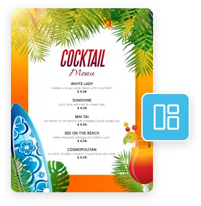 Creazione di menu semplice e veloce