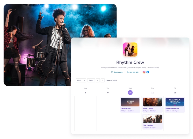 Reach your crowd and fill venues