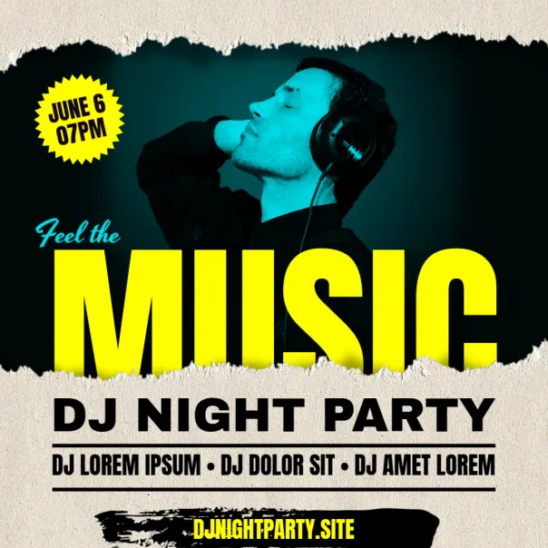 DJ night party