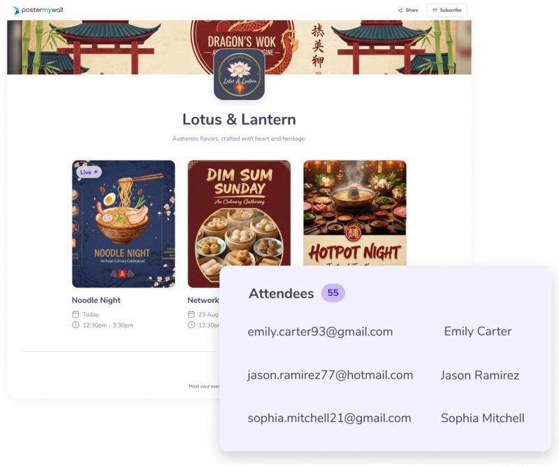 Reach more people, fill more tables