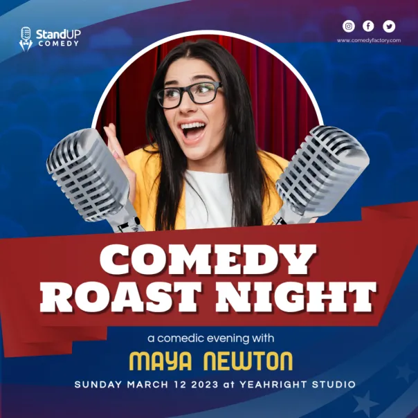 Comedy roast night