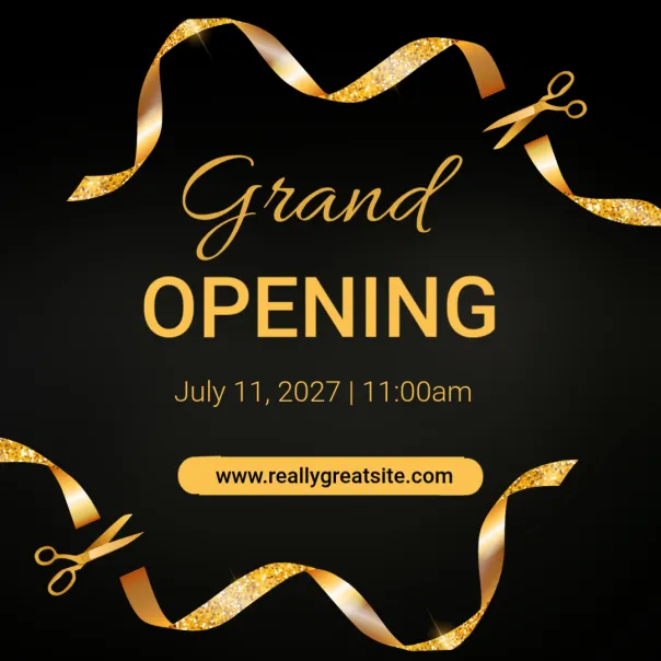 Grand opening