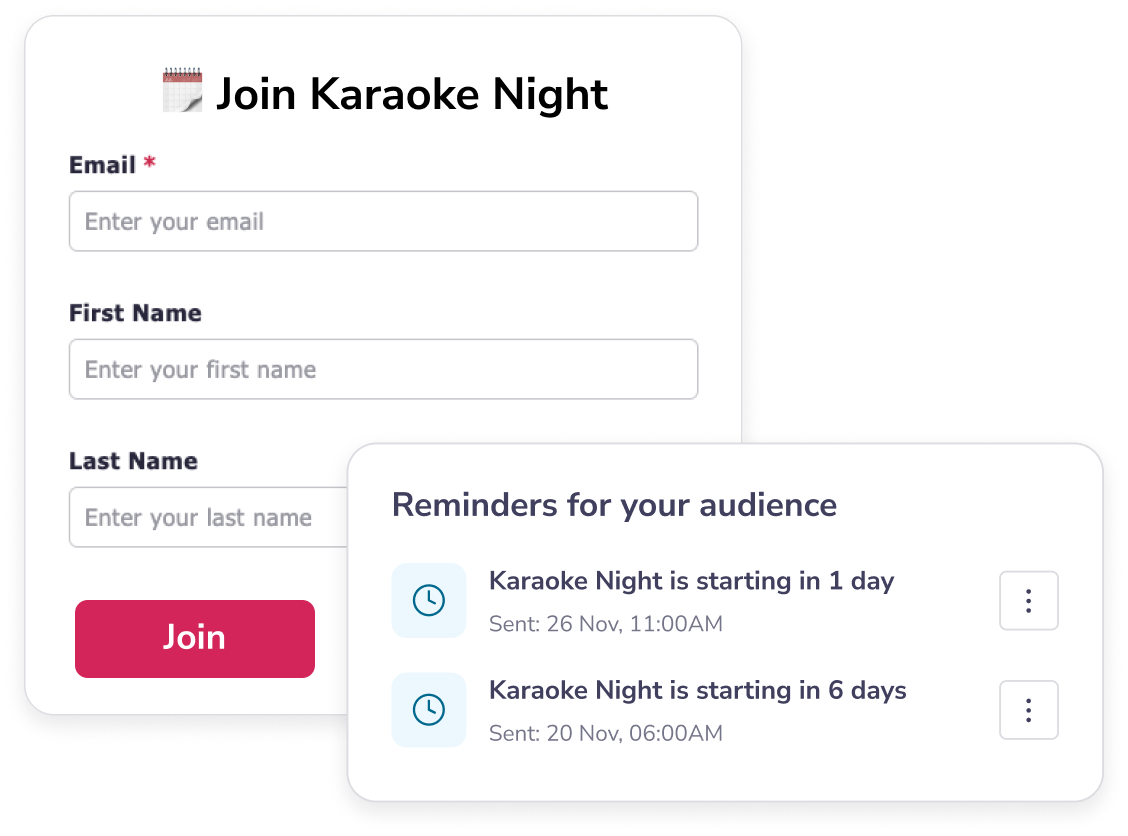 How to collect and manage RSVPs