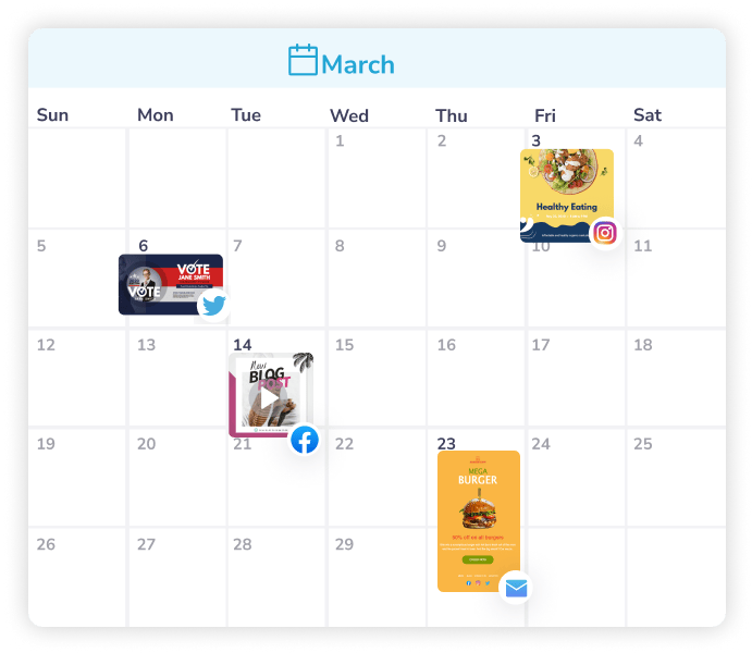 Everything on a single calendar