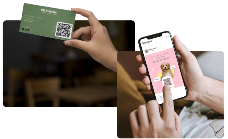 Add your QR code everywhere