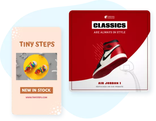 Trasforma immagini in progetti dinamici