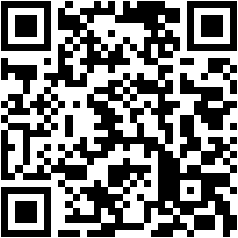 Codice QR che rimanda al download dell'app PosterMyWall
