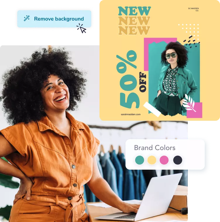 Drag-and-drop design editor