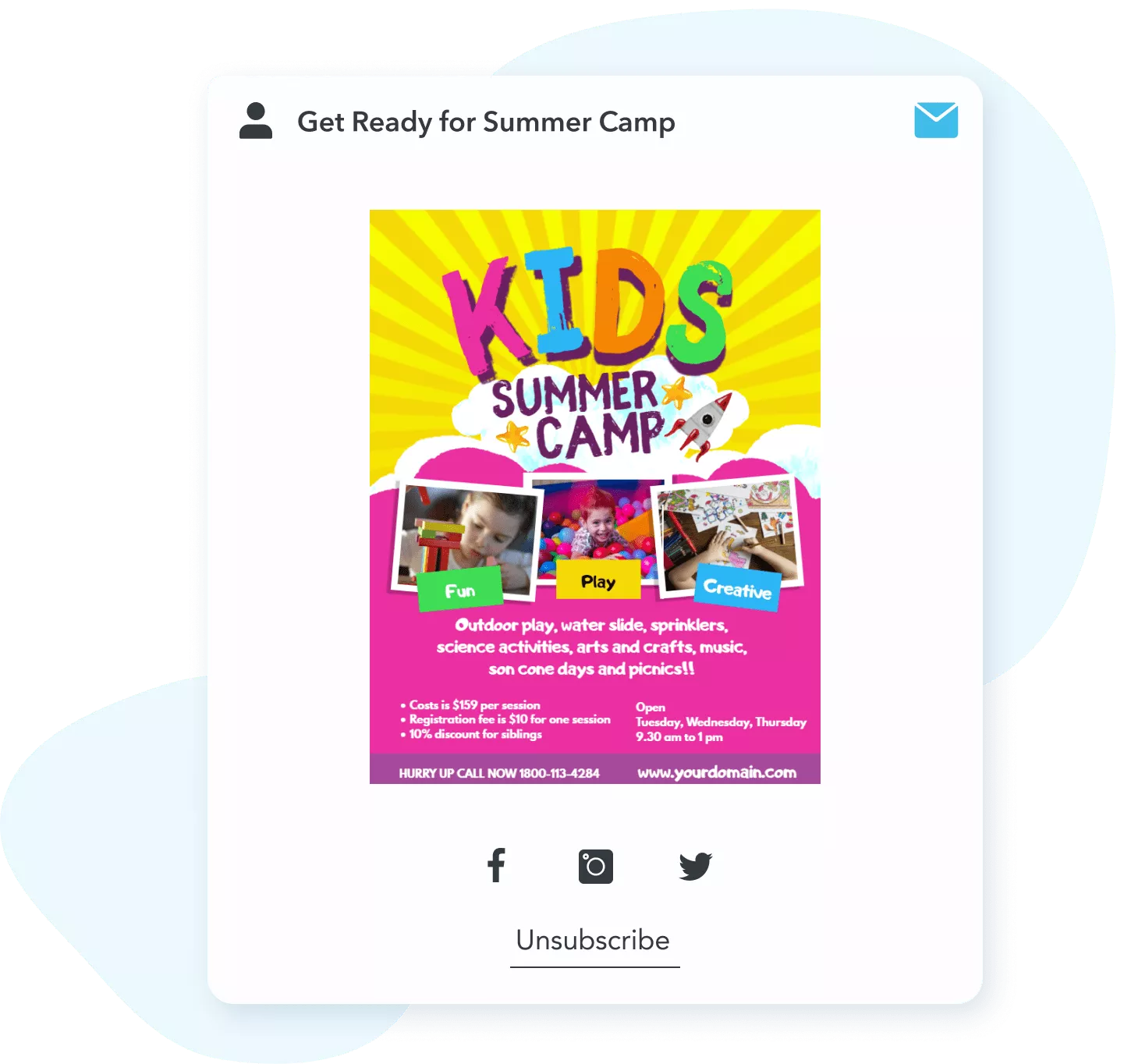School Email Campaign