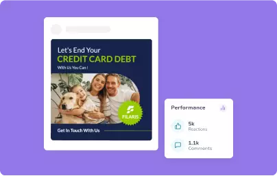 Facebook analytics image preview