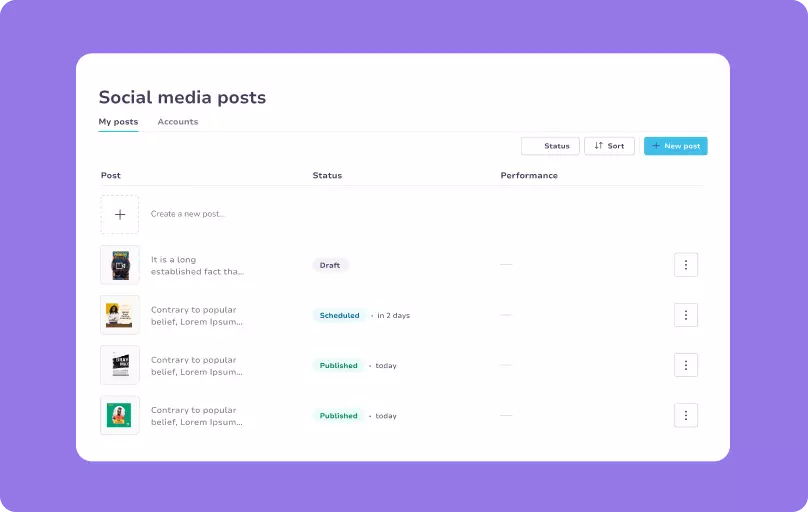 Управление Instagram image preview