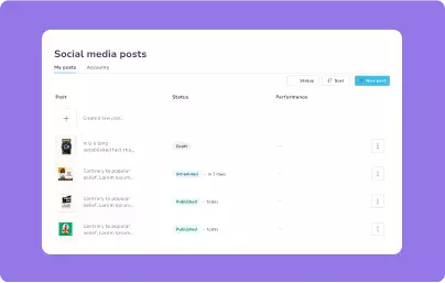 Facebook-administration image preview