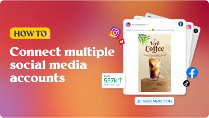 Connect multiple social accounts
