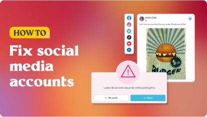 Fix social media accounts