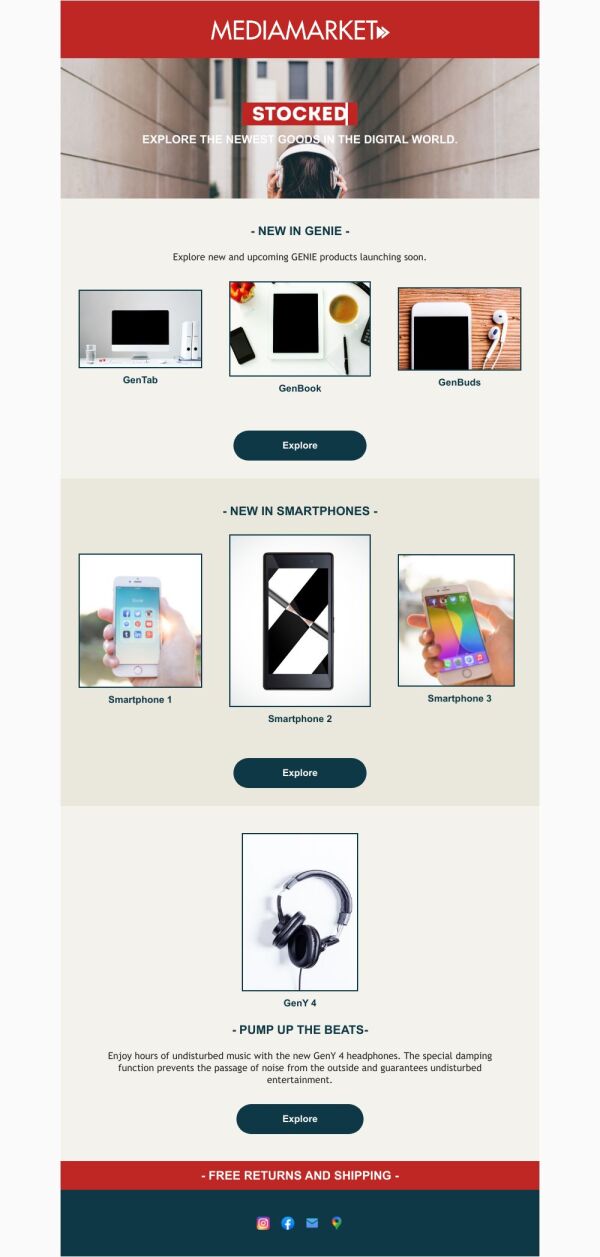 Coming Soon Email Template #39 Explore New Gadgets #39 for Tech PosterMyWall Coming Soon Email Template #39 Explore New Gadgets #39 for Tech PosterMyWall