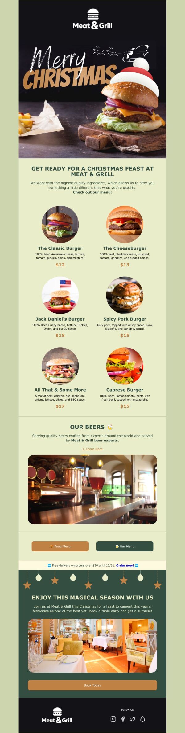 Menus