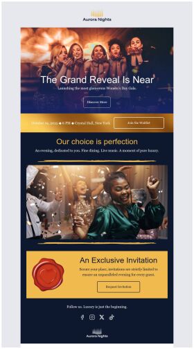 coming-soon-email-template-fine-dining-for-womens-day