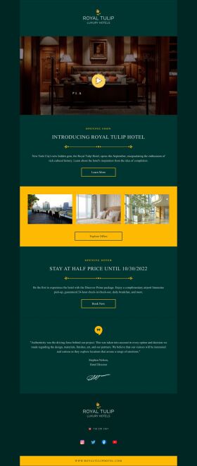 Hotel and Hospitality