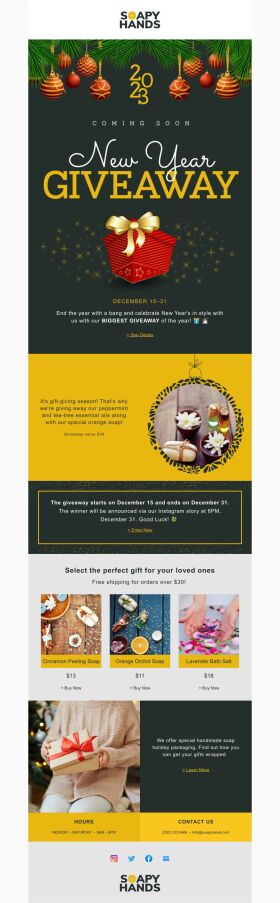 coming-soon-email-template-the-perfect-soap-gift-for-new-year