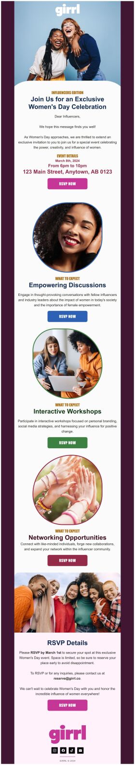 event-promotion-email-template-empowering-discussions-for-womens-day