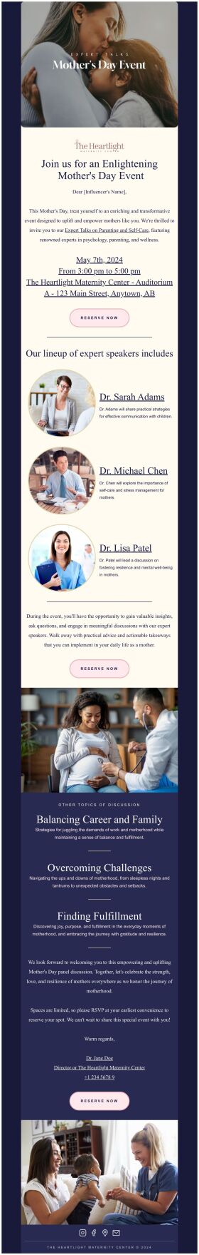event-promotion-email-template-maternity-event-for-mothers-day