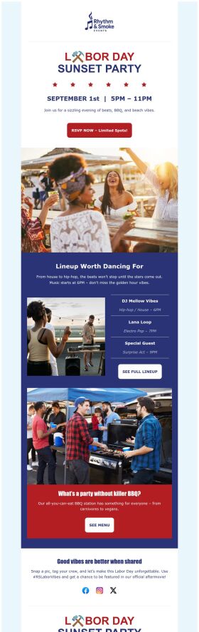event-promotion-email-template-sunset-party-for-labor-day