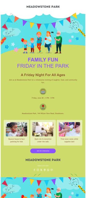 event-schedule-email-template-family-fun-friday-for-party