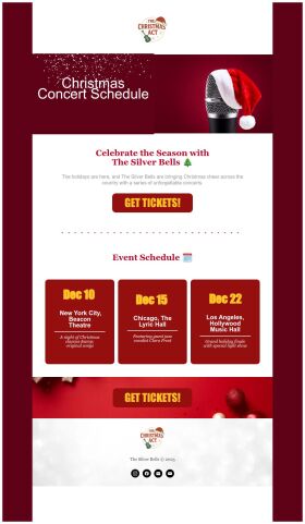 event-schedule-email-template-silver-bells-for-christmas