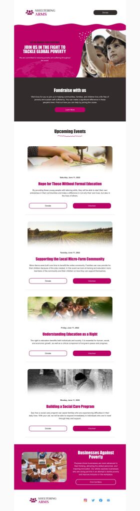 event-schedule-email-template-tackle-poverty-for-nonprofits