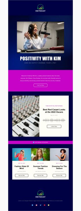 event-schedule-email-template-weekly-podcast-for-personal-branding