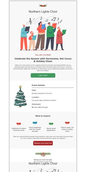 invitation-email-template-band-harmonies-for-christmas
