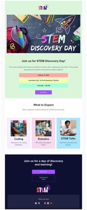 invitation-email-template-discovery-day-for-educational