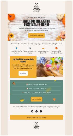 invitation-email-template-earth-festival-for-charity