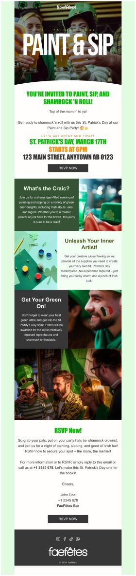 invitation-email-template-paint-and-sip-for-st-patricks-day