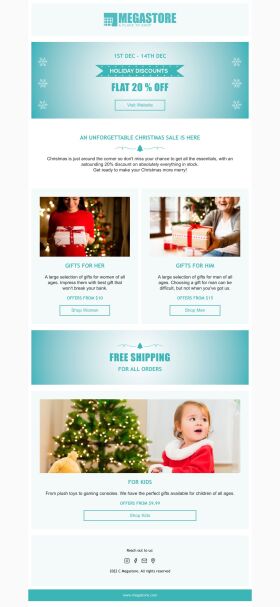 new-arrival-email-template-holiday-discounts-for-christmas
