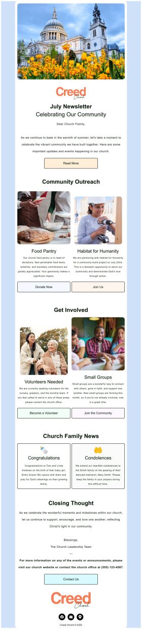 newsletter-email-template-creed-church-for-church