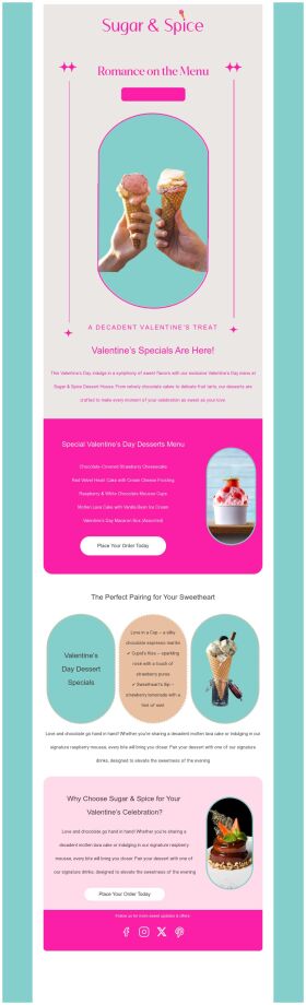 newsletter-email-template-dessert-house-for-valentines-day