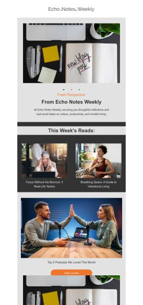 newsletter-email-template-echo-notes-for-blog