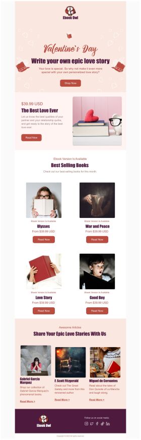 newsletter-email-template-epic-love-story-for-valentines-day