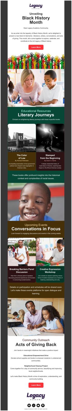 newsletter-email-template-literary-journeys-for-black-history-month