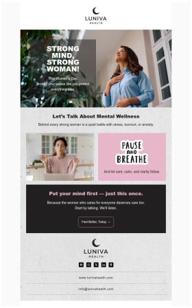 newsletter-email-template-mental-wellness-for-womens-day
